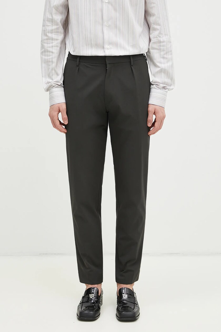Needles trousers H.D. Pant men's green color PU248 at PRM US