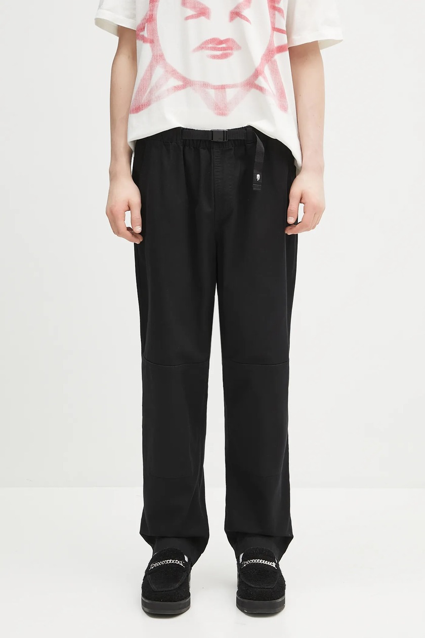 1017 ALYX 9SM leather trousers men's black color at PRM US