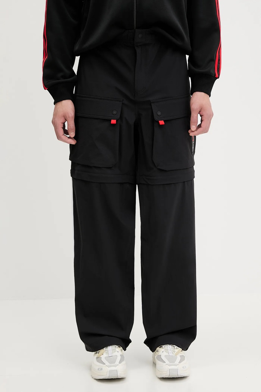 ボトムスその他 adidas FW25 JOGGING SATIN (KC8813 095A) adidas Wide Leg Satin Cargo Pants HF2099 Focus Olive New