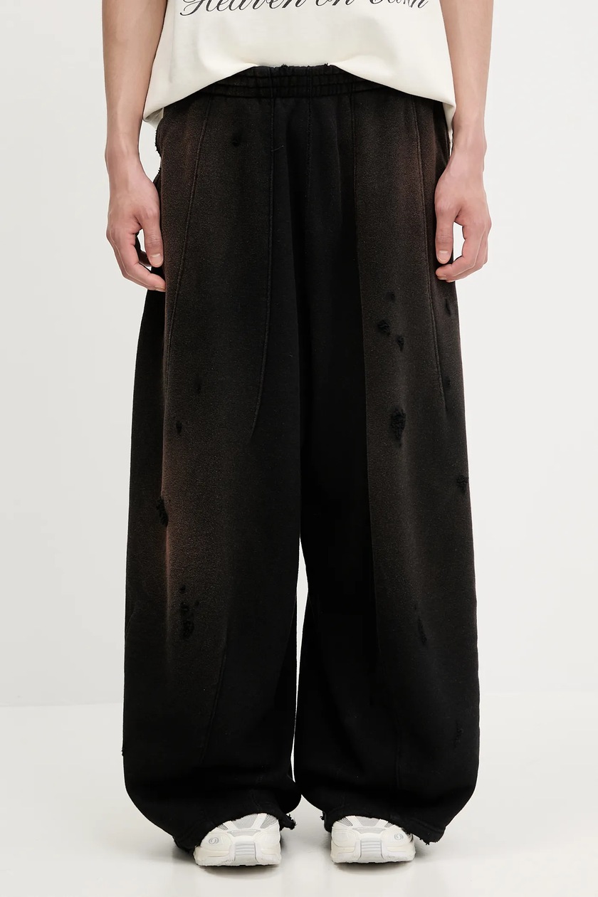 Needles joggers Narrow Track Pant black color OT235 at PRM US