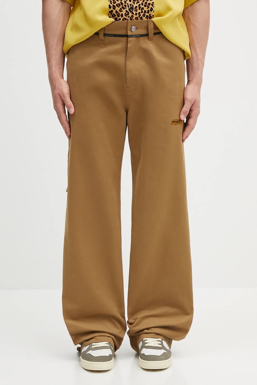 Martine Rose cotton trousers Carpenter green color 843WP02411 at