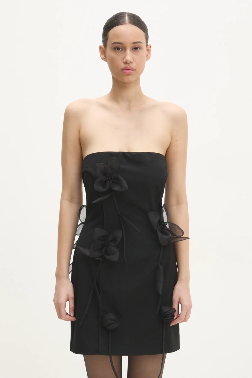 ワンピース ROTATE Woman Dress Black 113621 100 Rotate dress black color 113621100 at PRM US