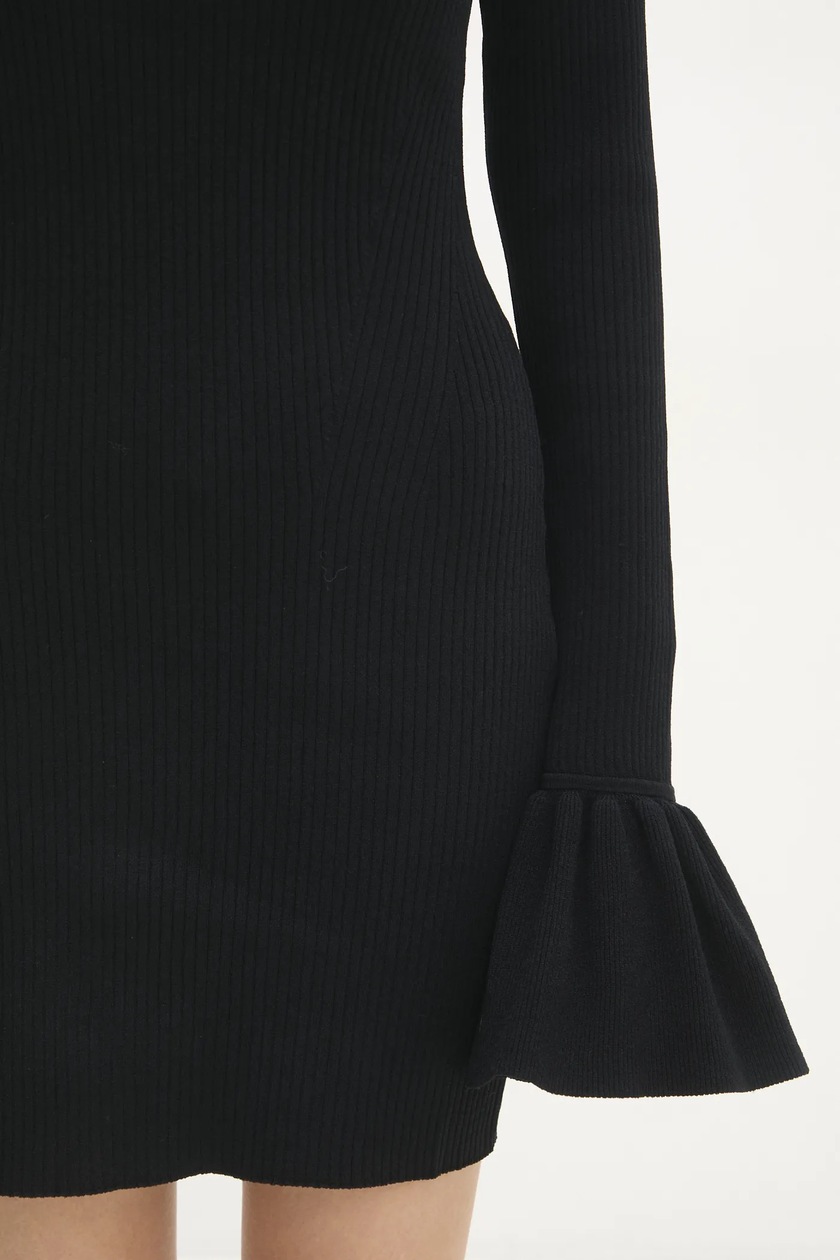 ワンピース ROTATE Woman Dress Black 113621 100 Rotate dress black color 113621100 at PRM US