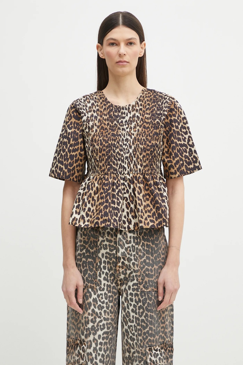 JW Anderson blouse Turtleneck Underpinning women's blue