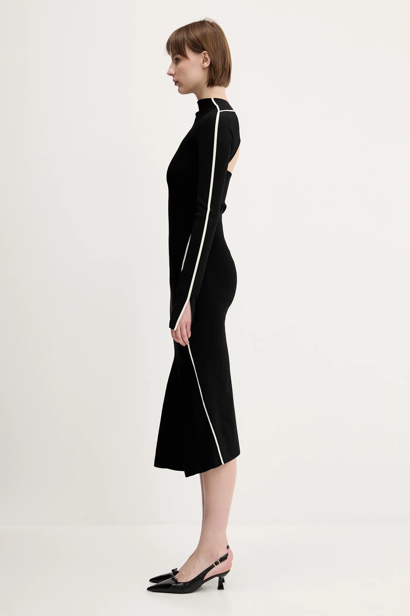 ワンピース SPORTMAX 'Operoso' dress White/Black 2512321071600 Sportmax dress Operoso black color 2512321071600 at PRM US
