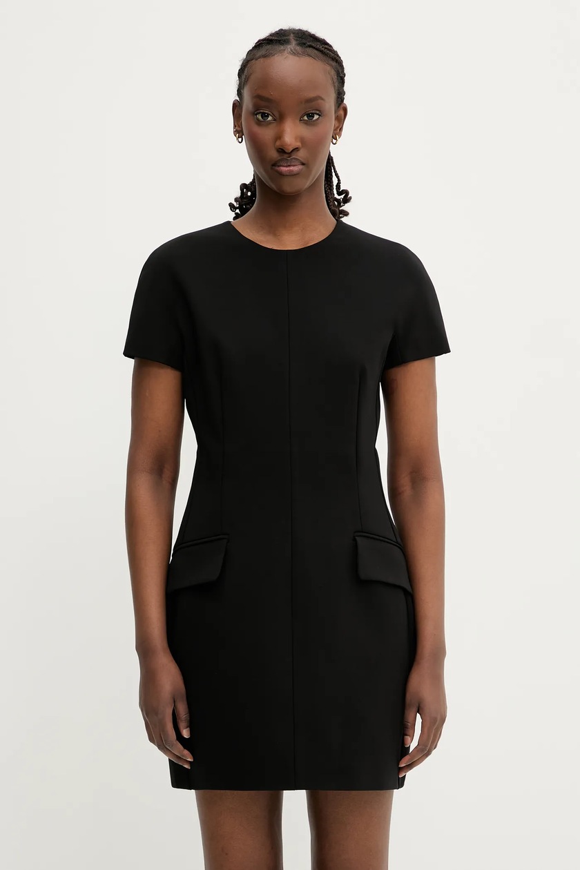 ワンピース SPORTMAX Woman Dress Black 2326260236600 003 Sportmax Dakar Dress in Black | FWRD