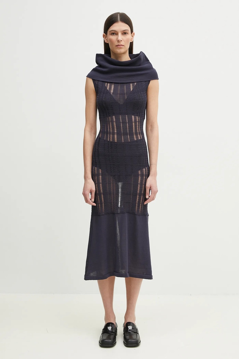 jersey women's dresses Karen Kane Travel Jersey Dress, M, Navy