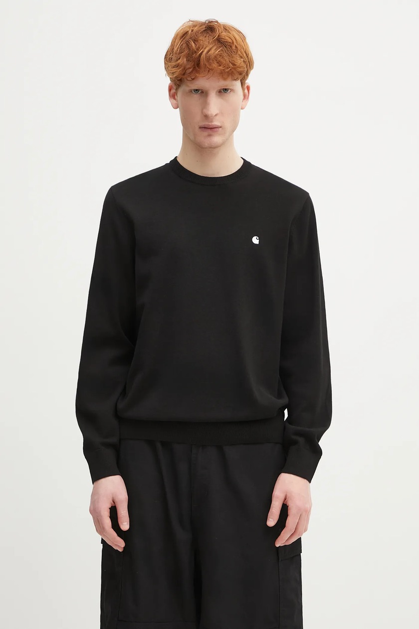 ★送料・関税込★CARHARTT WIP★MADISON SWEATER★ Carhartt WIP Madison Sweater, Black / White | Official