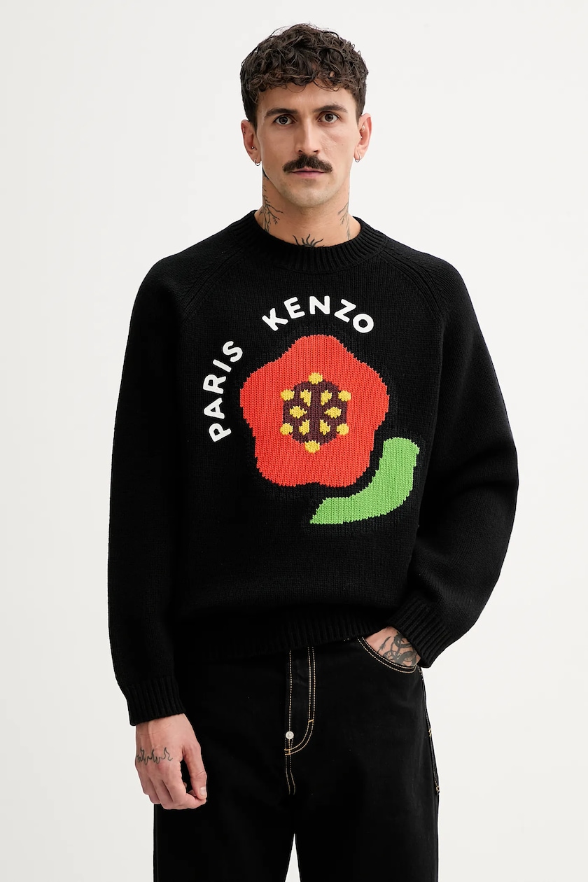 Kenzo maglione in lana Pop