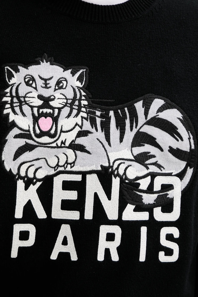 Kenzo maglione in lana Happy Tiger