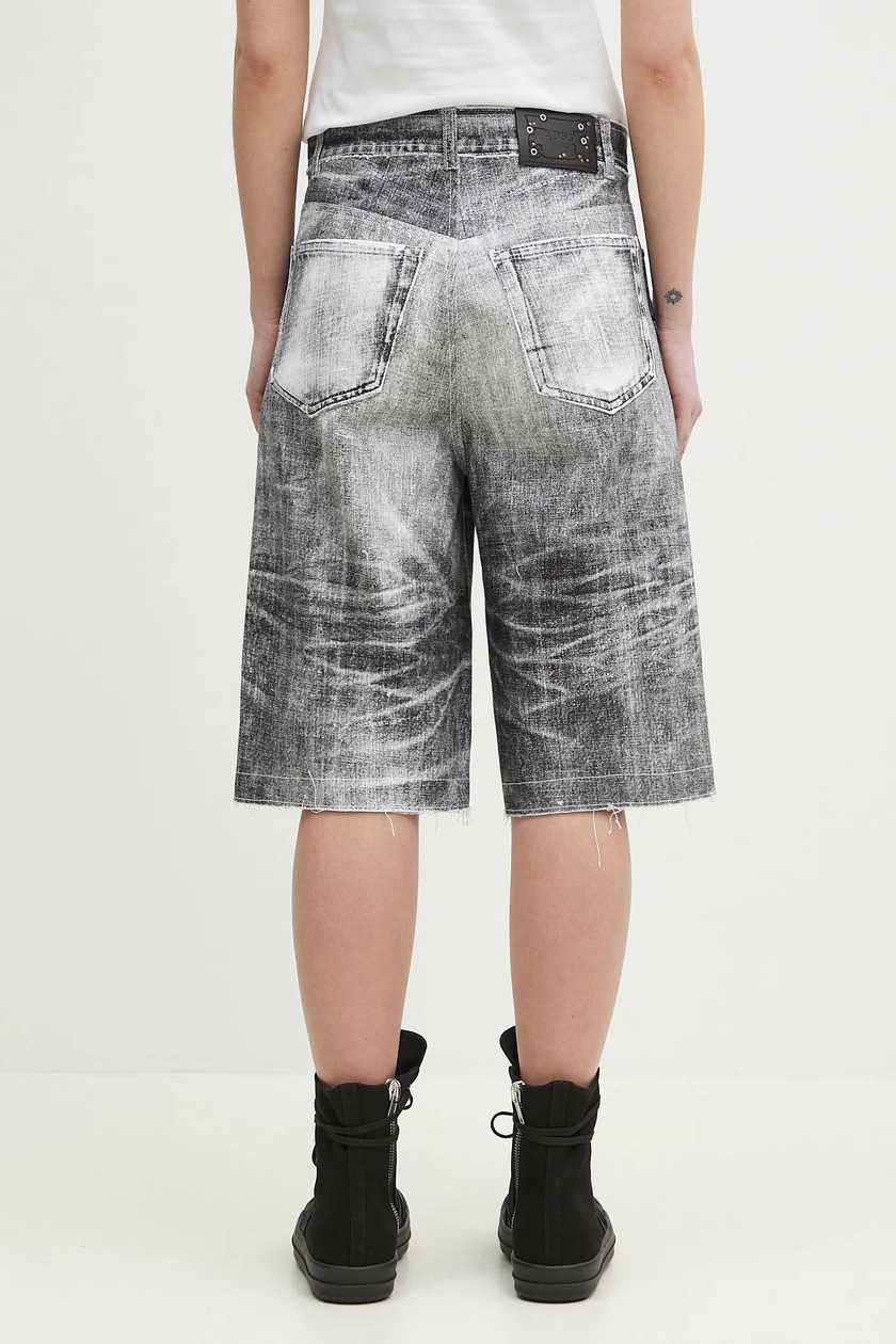 【Andersson Bell】 UNISEX DOUBLE PANELED MESH SHORTS UNISEX DOUBLE PANELED MESH SHORTS apa817u(BLACK) – Andersson