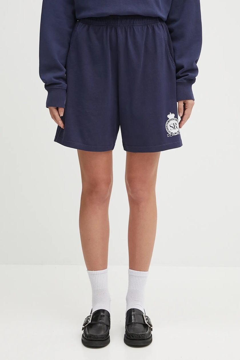 adidas Originals shorts Liberty women's navy blue color patterned