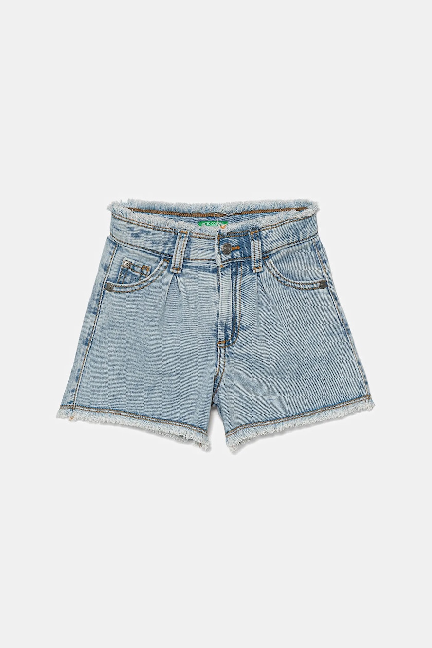 Pantaloncini Jeans Per Bambine - Confezione Da 2 Con Vita Elastica - Foto 8