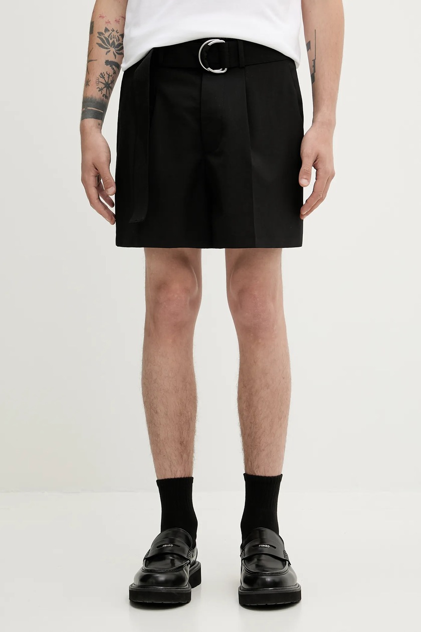 Nanushka wool blend shorts OLLIE PRM EU