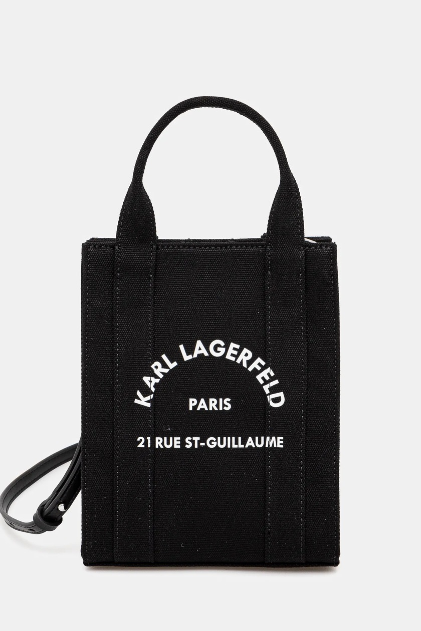 Сумочка Karl Lagerfeld цвет чёрный A1W50039 | ANSWEAR.ua