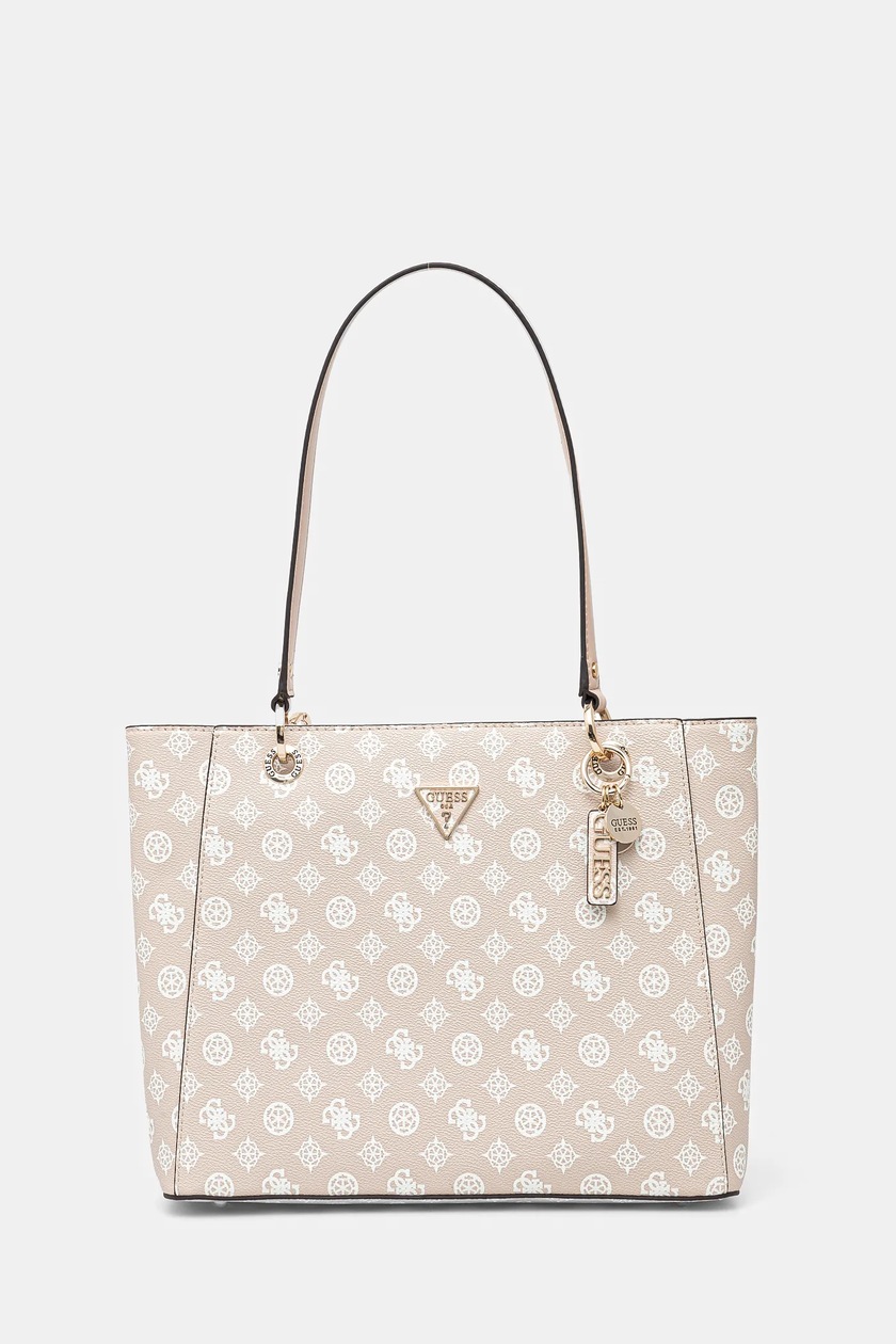 Τσάντα Guess NOELLE χρώμα: ροζ, HWPG78 79250