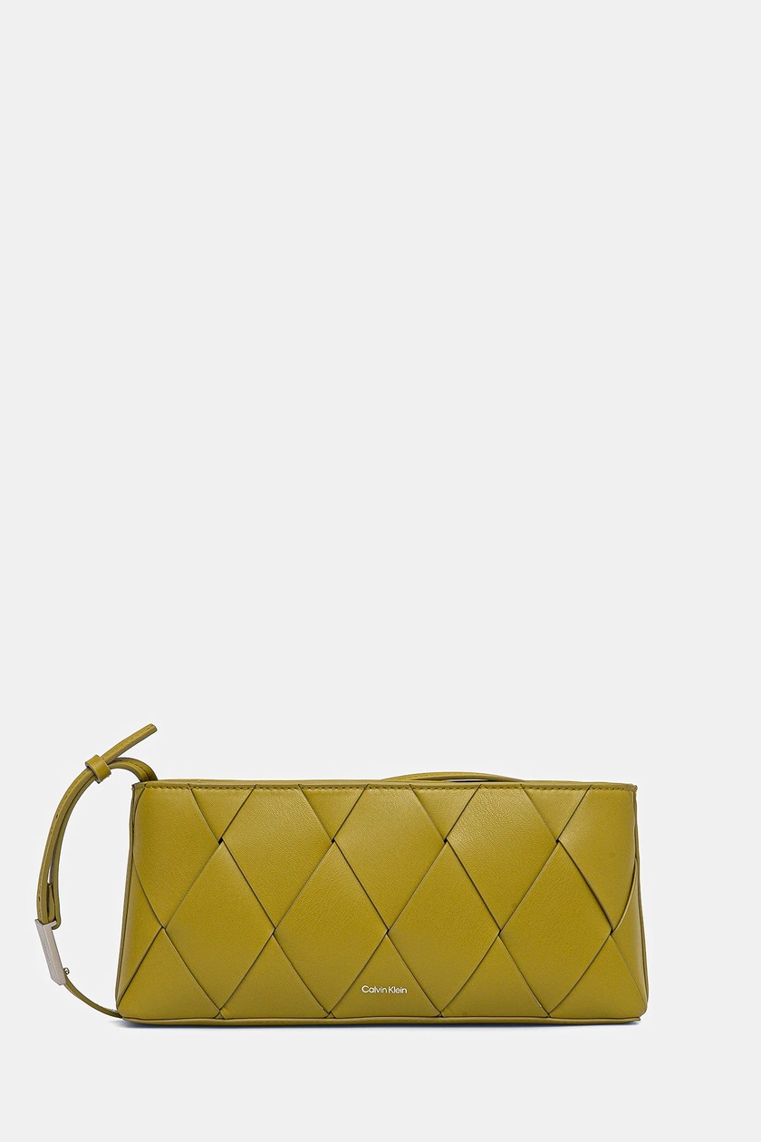 MICHAEL Michael Kors torebka zamszowa kolor zielony 30F5ANXT0S