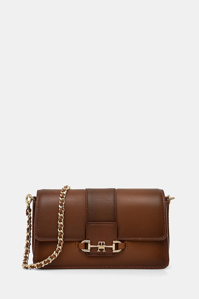 Tommy Hilfiger borsa a mano in pelle - Main Image