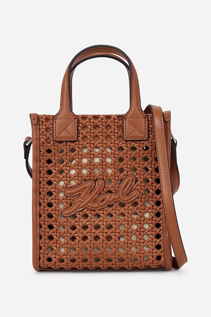 Karl Lagerfeld torebka kolor brązowy A2W30172 | Answear.com