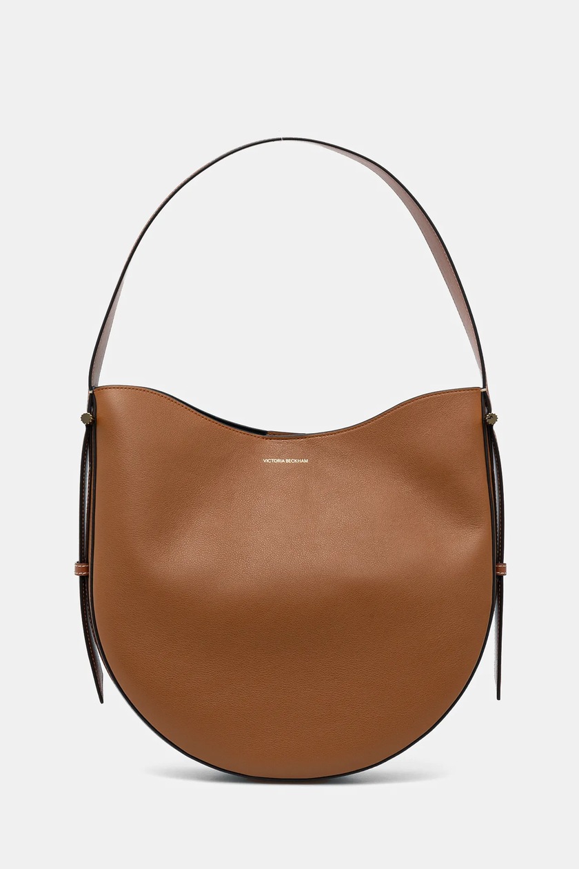 Desigual torebka HALF LOGO MONTVIL kolor brązowy 25WAXPAY