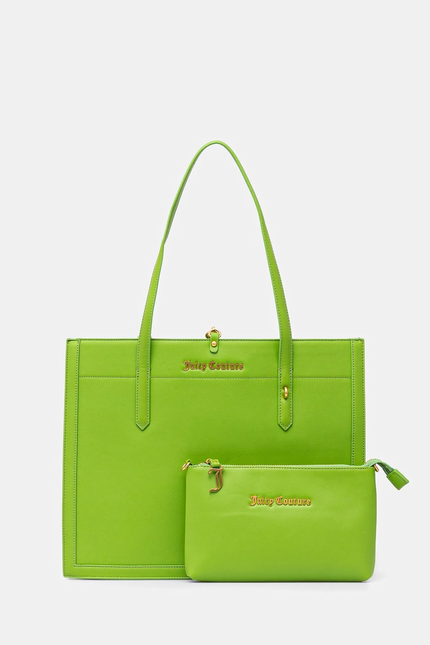 MICHAEL Michael Kors torebka zamszowa kolor zielony 30F5ANXT0S