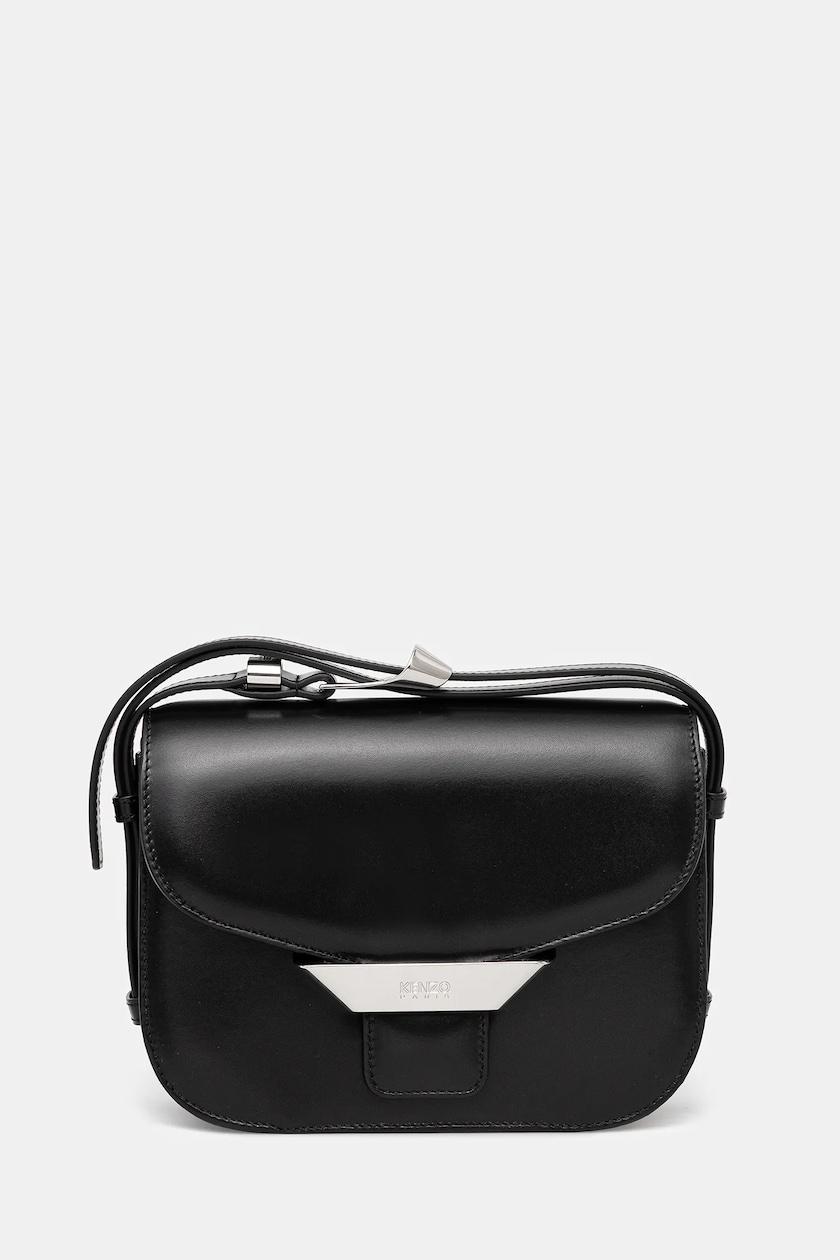 Kenzo leather handbag black color FE62SA318L03.99 at PRM US Kenzo leather handbag black color FE62SA318L03.99 at PRM US