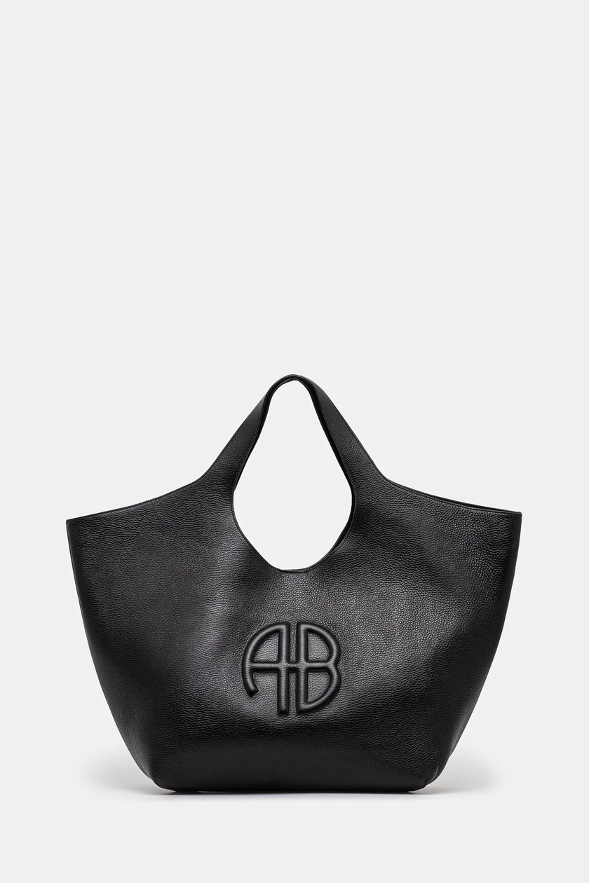 【関税込み】ANINE BING ブラック ミディアム Lili トートバッグ Anine Bing leather bag Lili Tote PRM EU