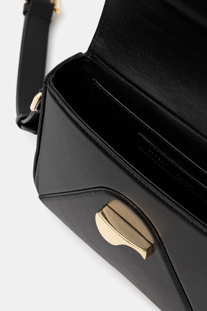 Coperni leather handbag Mini Mail Box black color