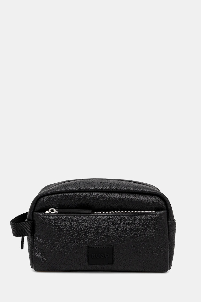 Kosmetická taška HUGO, barva černá - Main Image