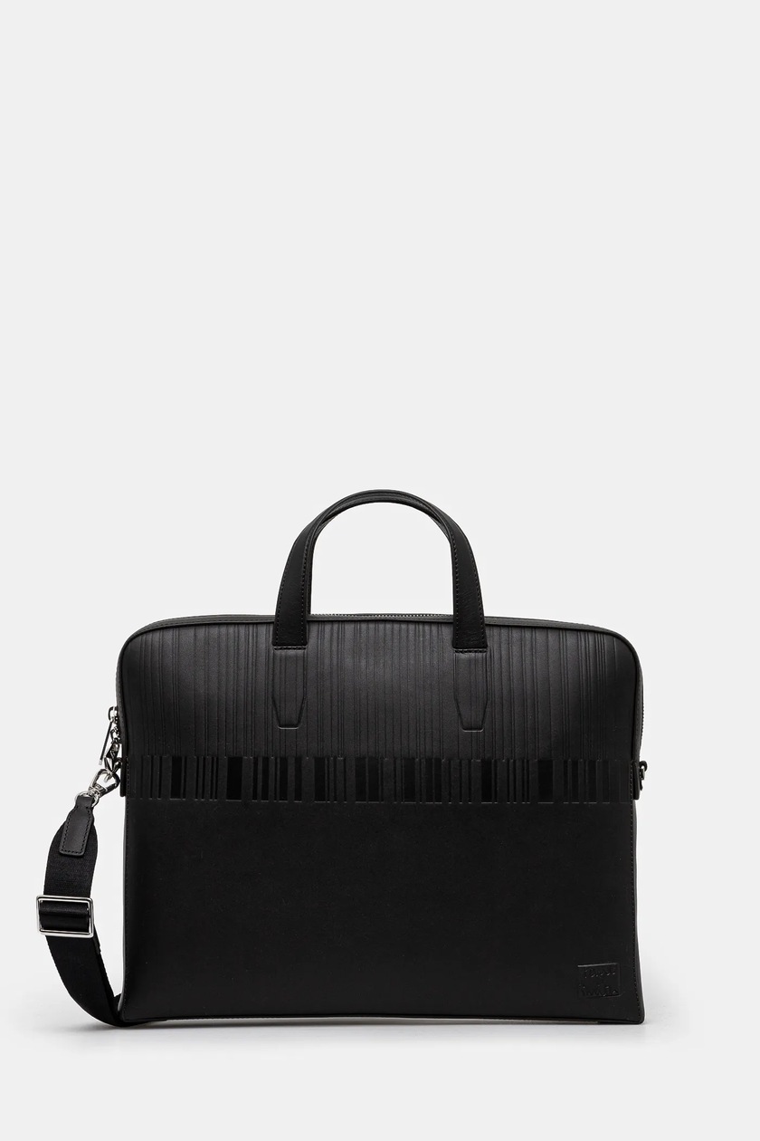 Borsa In Tessuto Simil-pelle Nero Con Rose Fatte A Mano Beige - Don - Foto 7