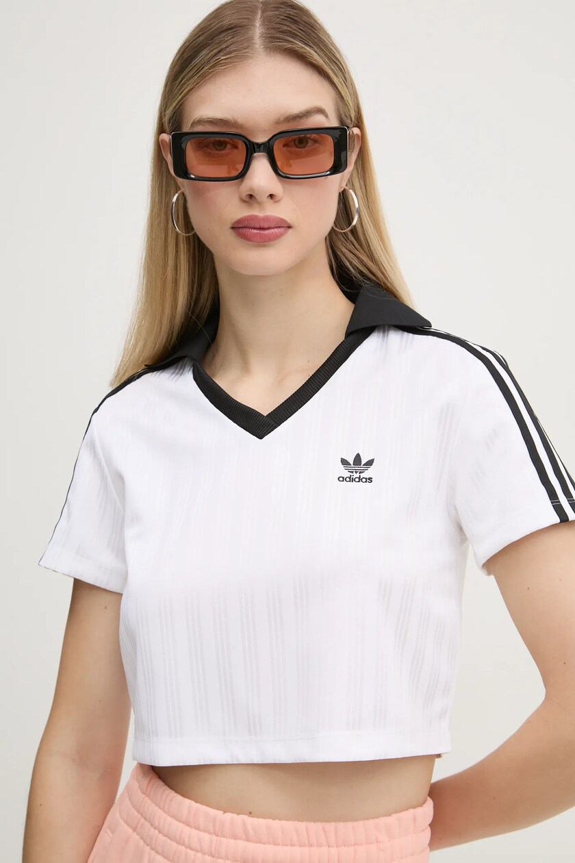 Adidas v neck womens discount