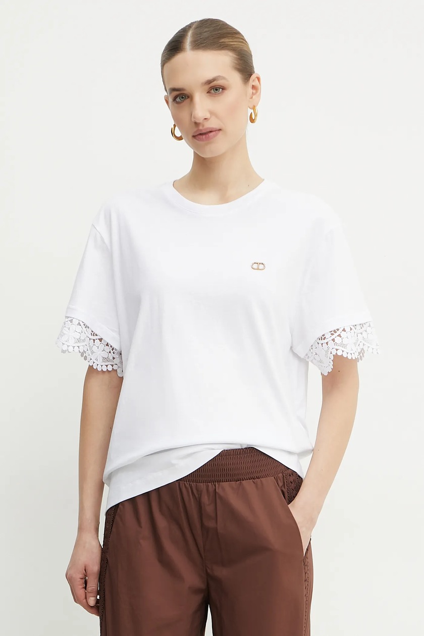 Tシャツ・カットソー TWINSET SS25 CAMICIA (251TP2741 00282) Twinset camicia | ANSWEAR.it