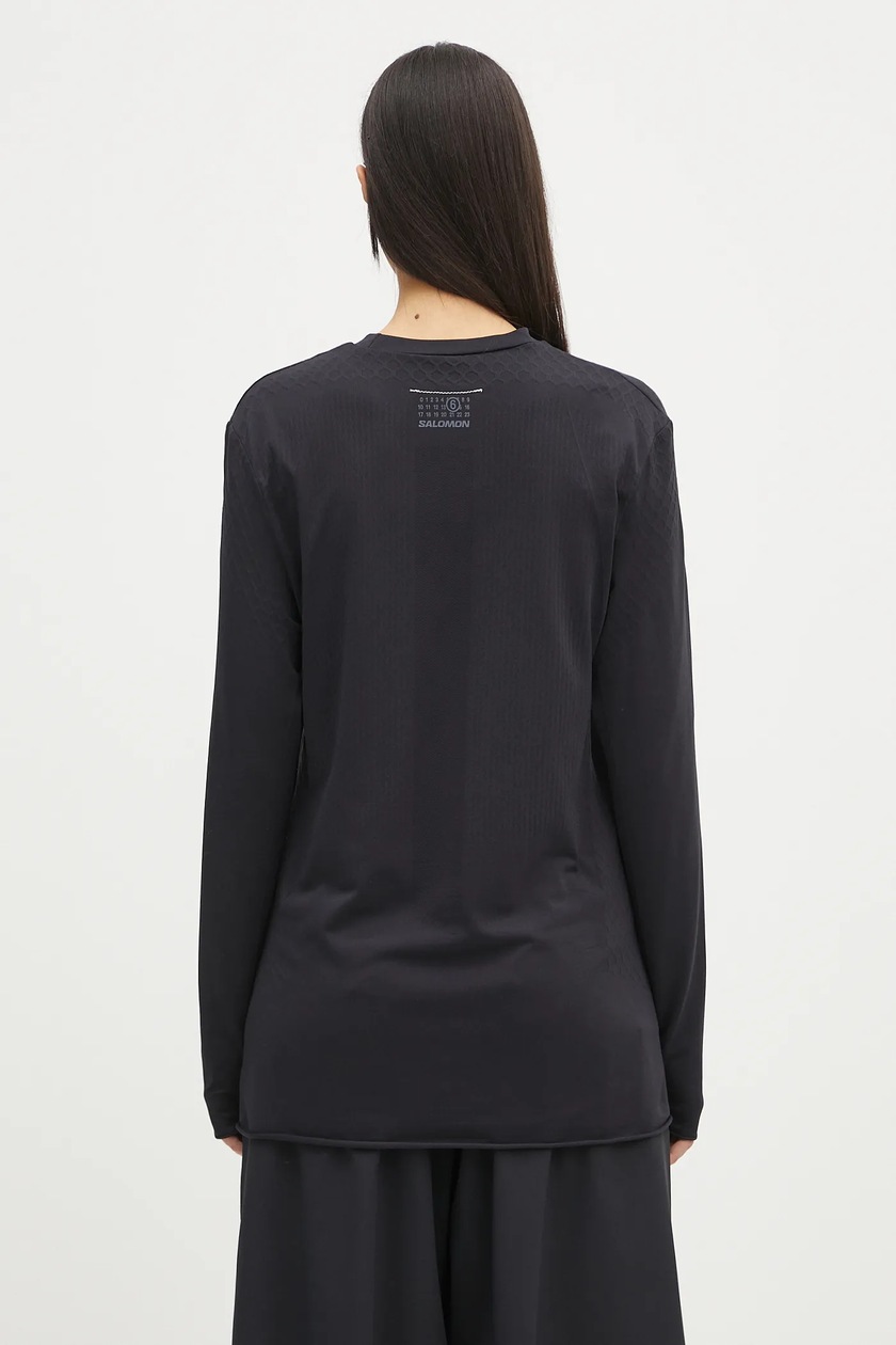 MM6 Maison Margiela SALOMON テクスチャーロングスリーブトップ MM6 Maison Margiela MM6 Maison Margiela x Salomon Long