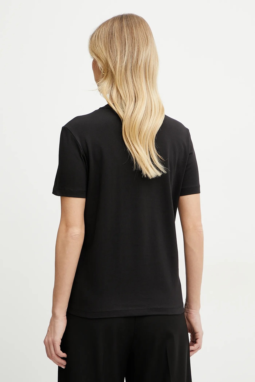 Tシャツ・カットソー JUST CAVALLI Woman T-Shirt Black 78PAHT01CJ500 G89 T-shirt Just Cavalli | Regular Fit | color Black | Gomez.pl/en