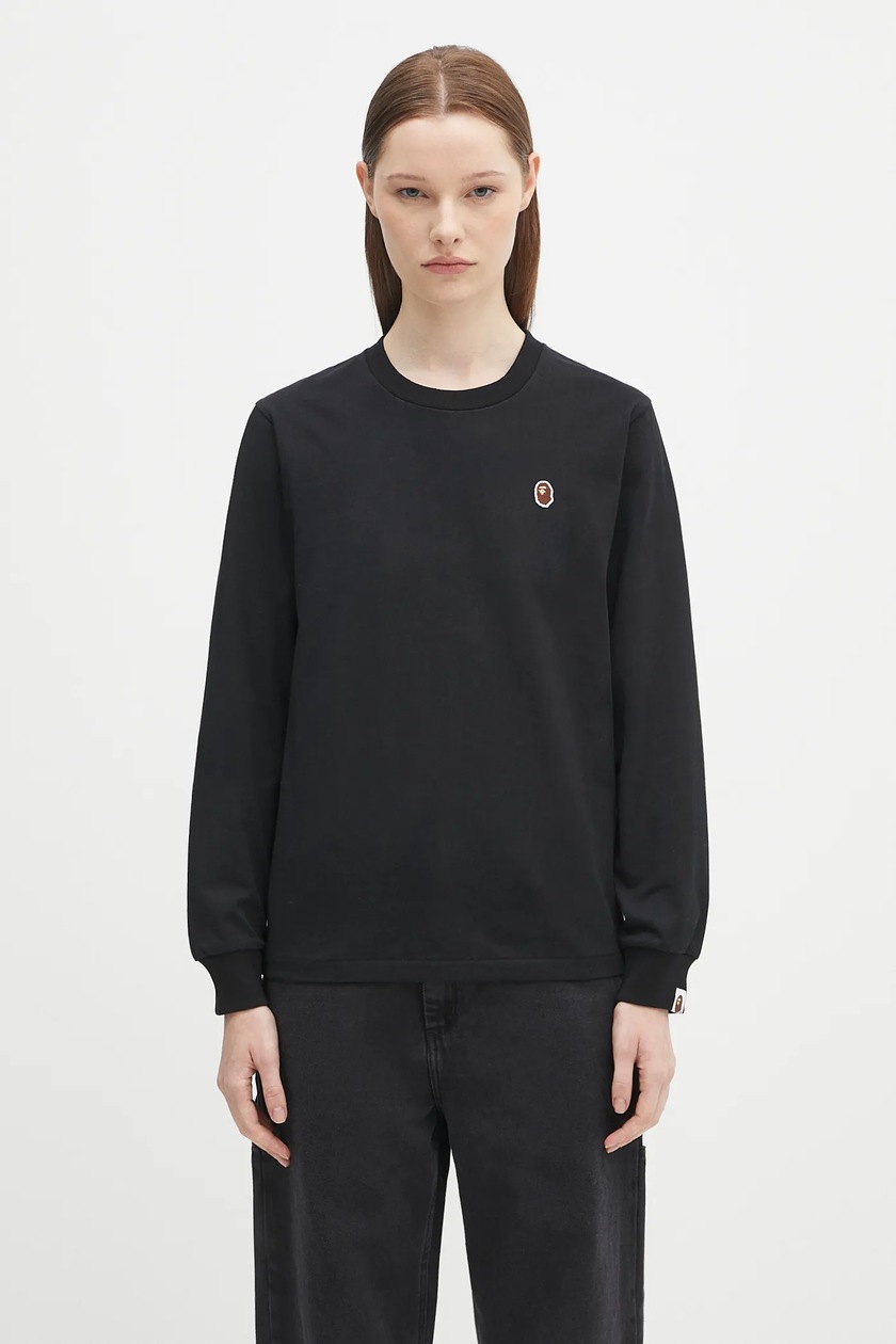 MM6 Maison Margiela x Salomon longsleeve shirt black color