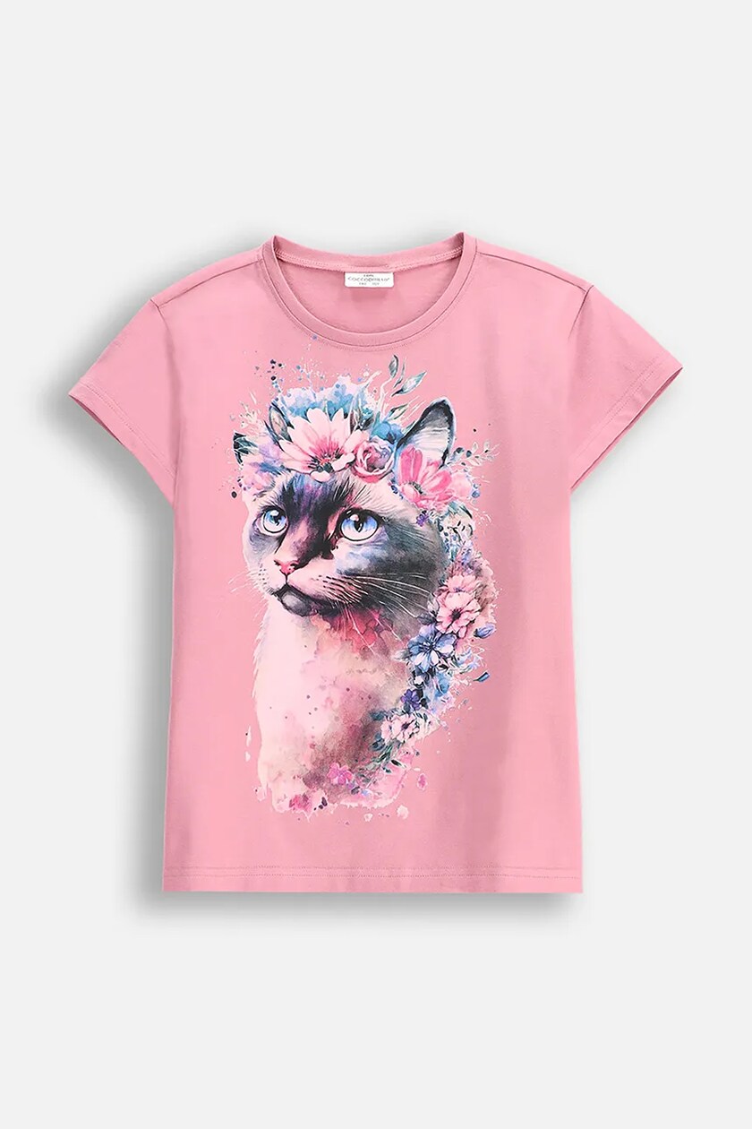 Misha&Puff Groovy Paisley Ringer Tee/Claystone