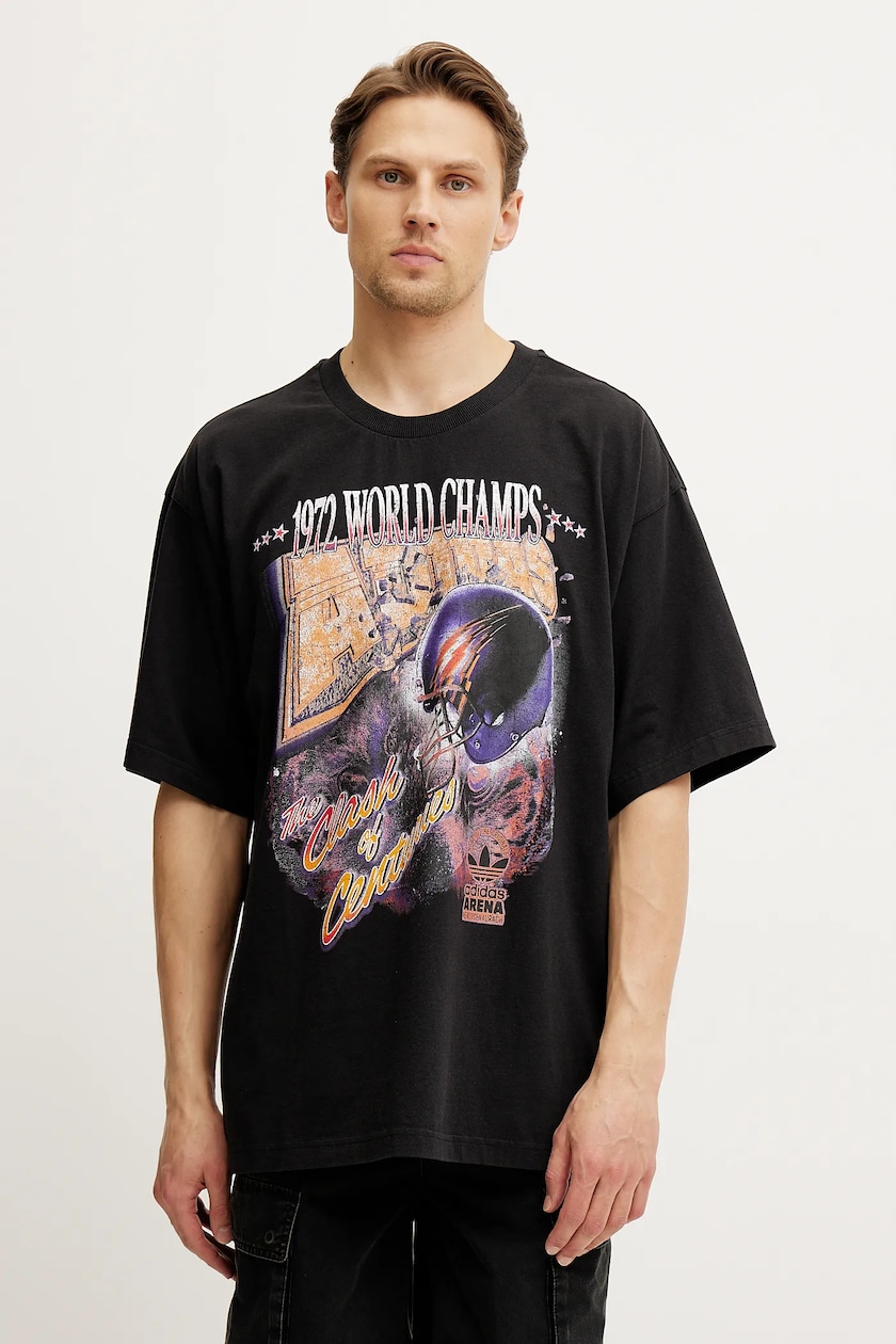 adidas Originals cotton t-shirt men's black color with a adidas Originals cotton t-shirt men's black color with a