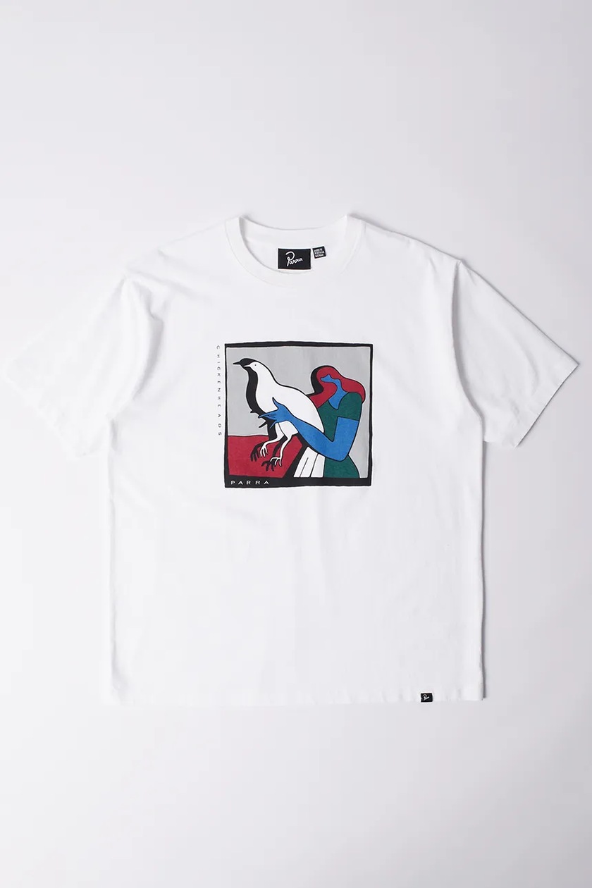 Tシャツ・カットソー DAILY PAPER Men T Shirts ALIAS TEE 2021183 WHITE White Daily Paper cotton t-shirt Alias Tee men's white color