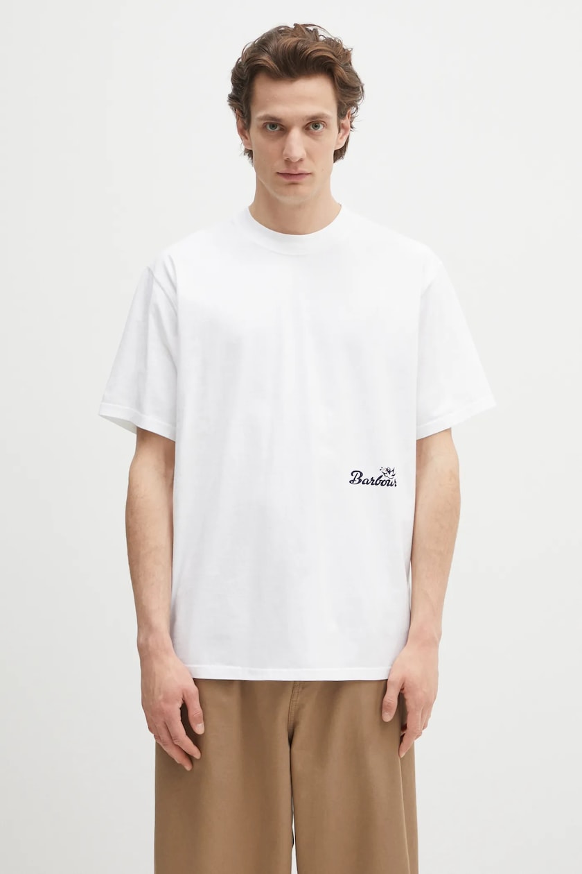 Barbour cotton t-shirt Barbour x Maison Kitsune Beaufort Fox Barbour cotton t-shirt Barbour x Maison Kitsune Beaufort Fox