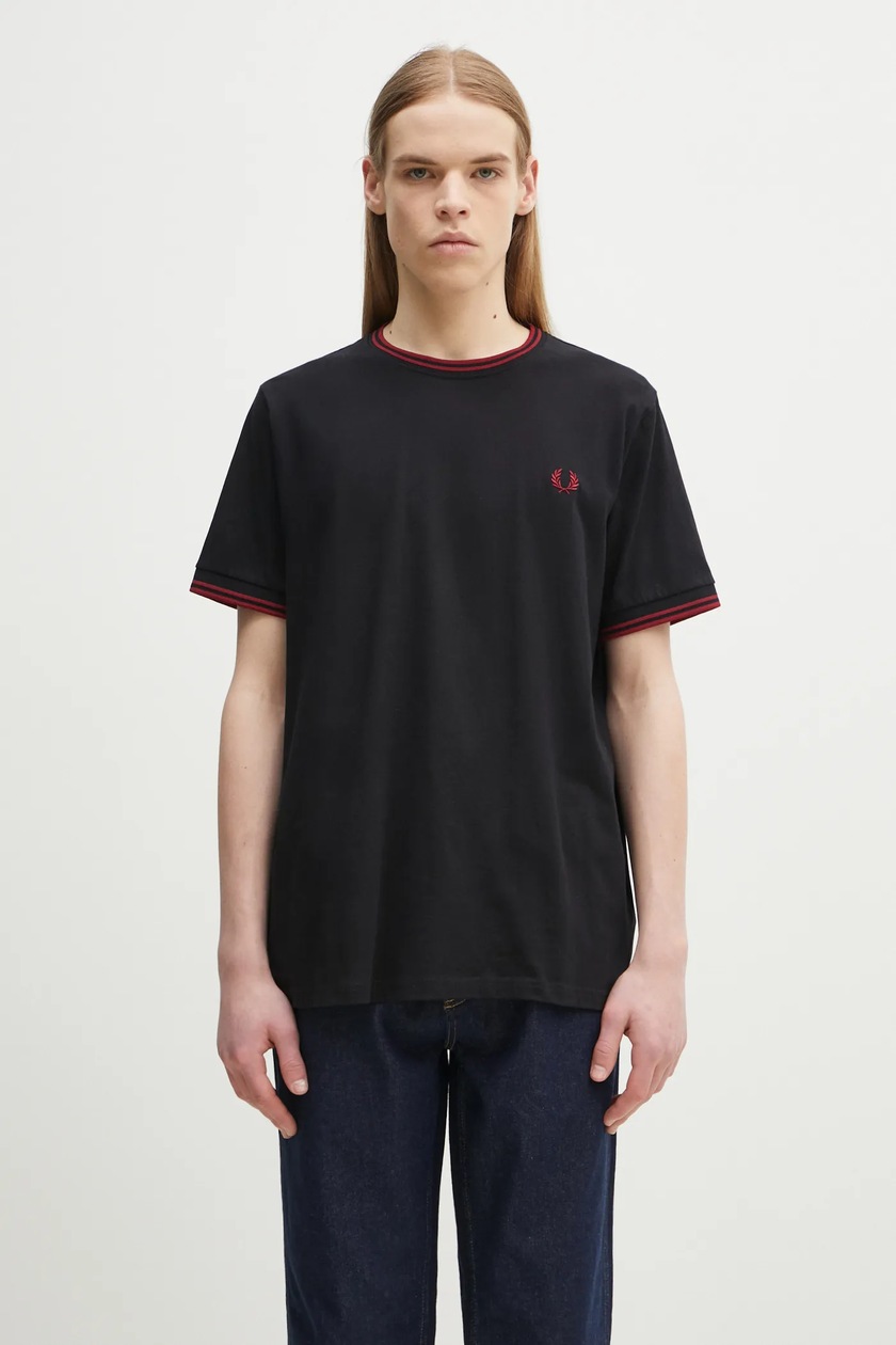 Tシャツ・カットソー FRED PERRY SS25 DOUBLE STRIPE T-SHIRT (FP M1588 54 Y64) 楽天市場】2025新色 FRED PERRY TWIN TIPPED T-SHIRT M1588 全16