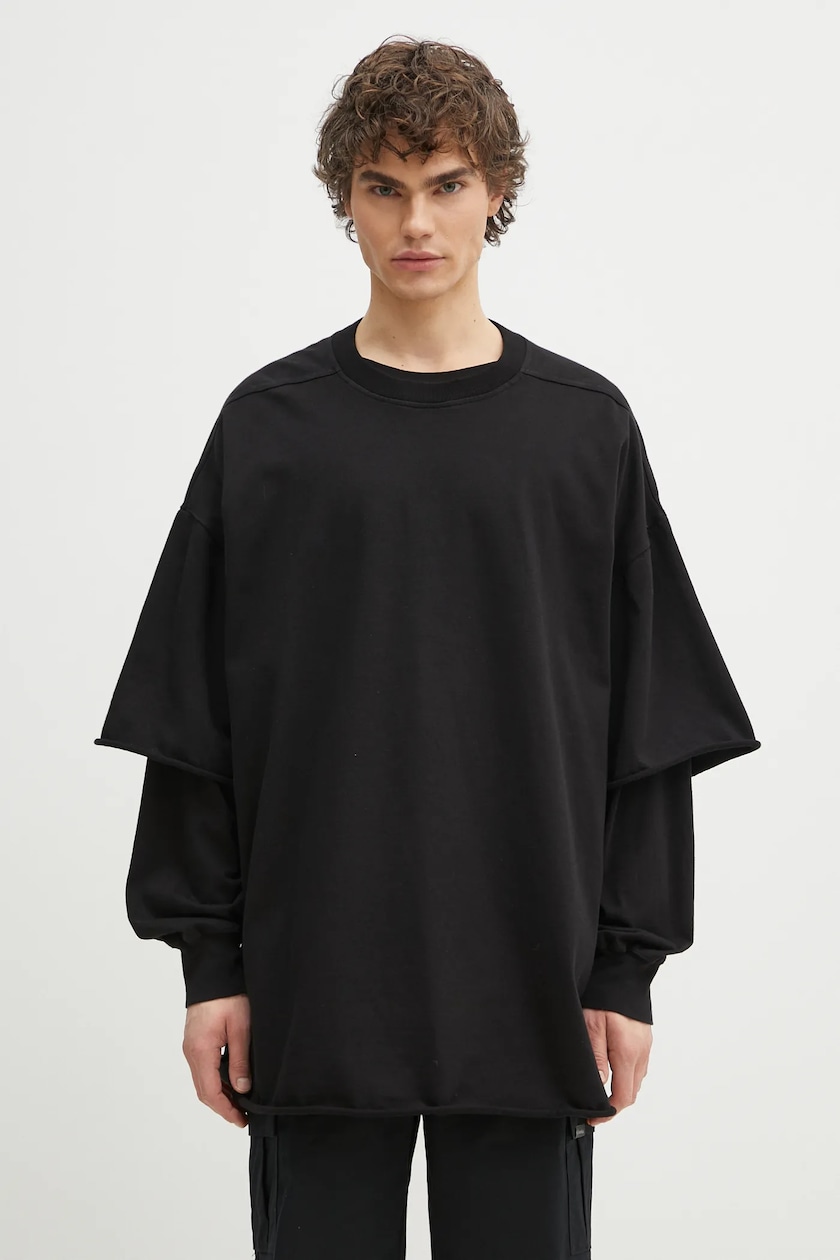 Rick Owens cotton longsleeve top Jumbo Longsleeve T PRM EU Rick Owens cotton longsleeve top Jumbo Longsleeve T PRM EU