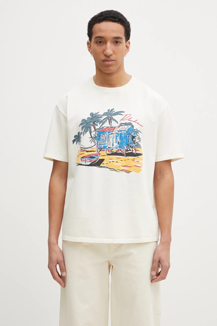 Tシャツ・カットソー NOT4NERD 4 Cross Symbol Pigment Incision TShirts Khaki J1TS Represent cotton t-shirt Cherub Initial PRM EU