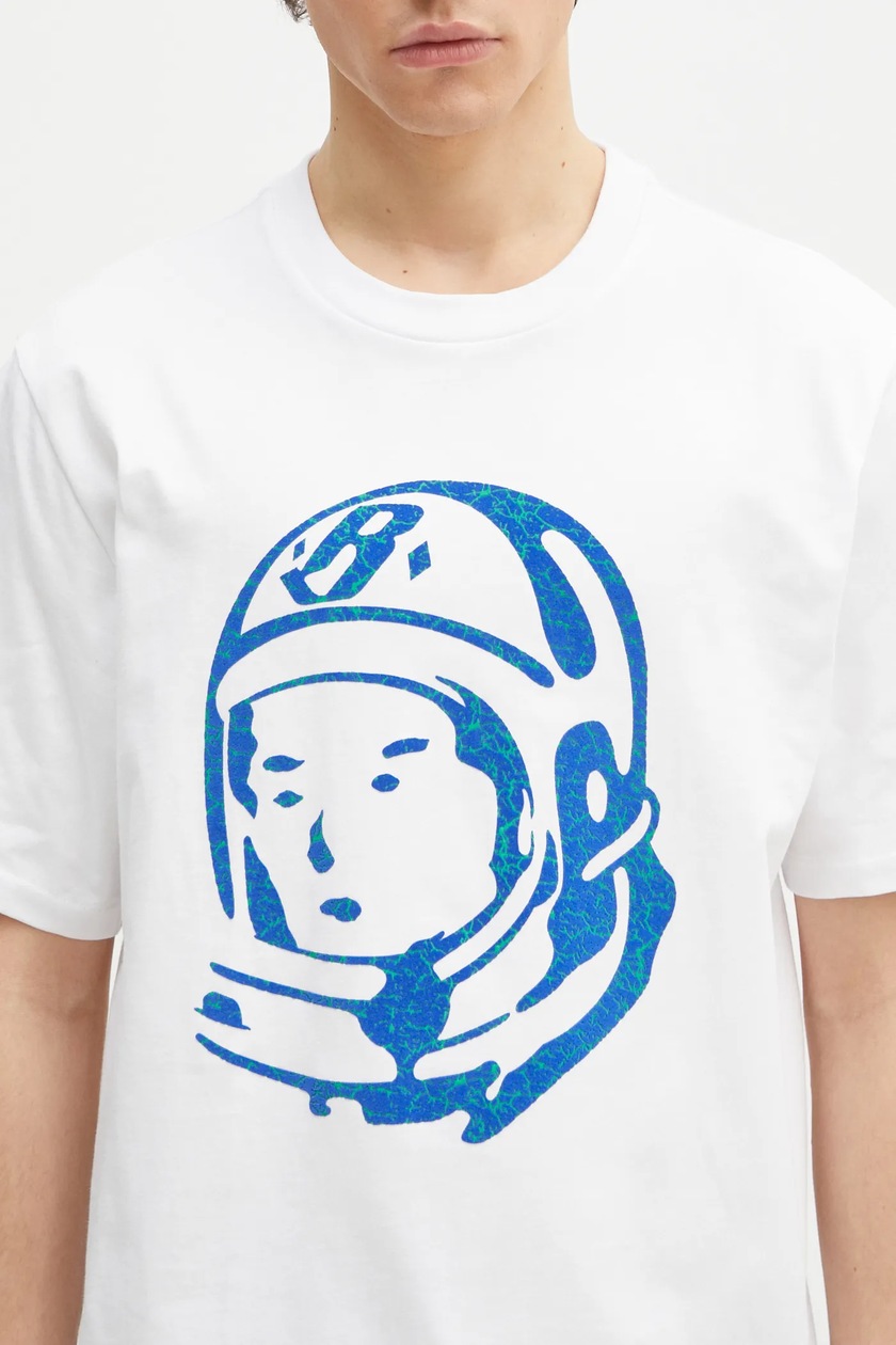 Billionaire Boys Club cotton t-shirt Cracked Flock Print