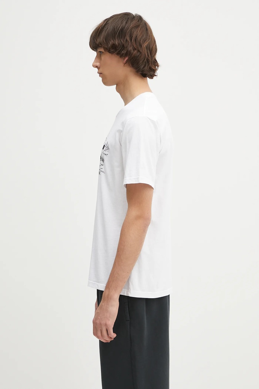 【関税&送料込】Mm6 Maison Margiela Ivory Cotton T-Shirt MM6 Maison Margielaのホワイト グラフィックTシャツがセール中