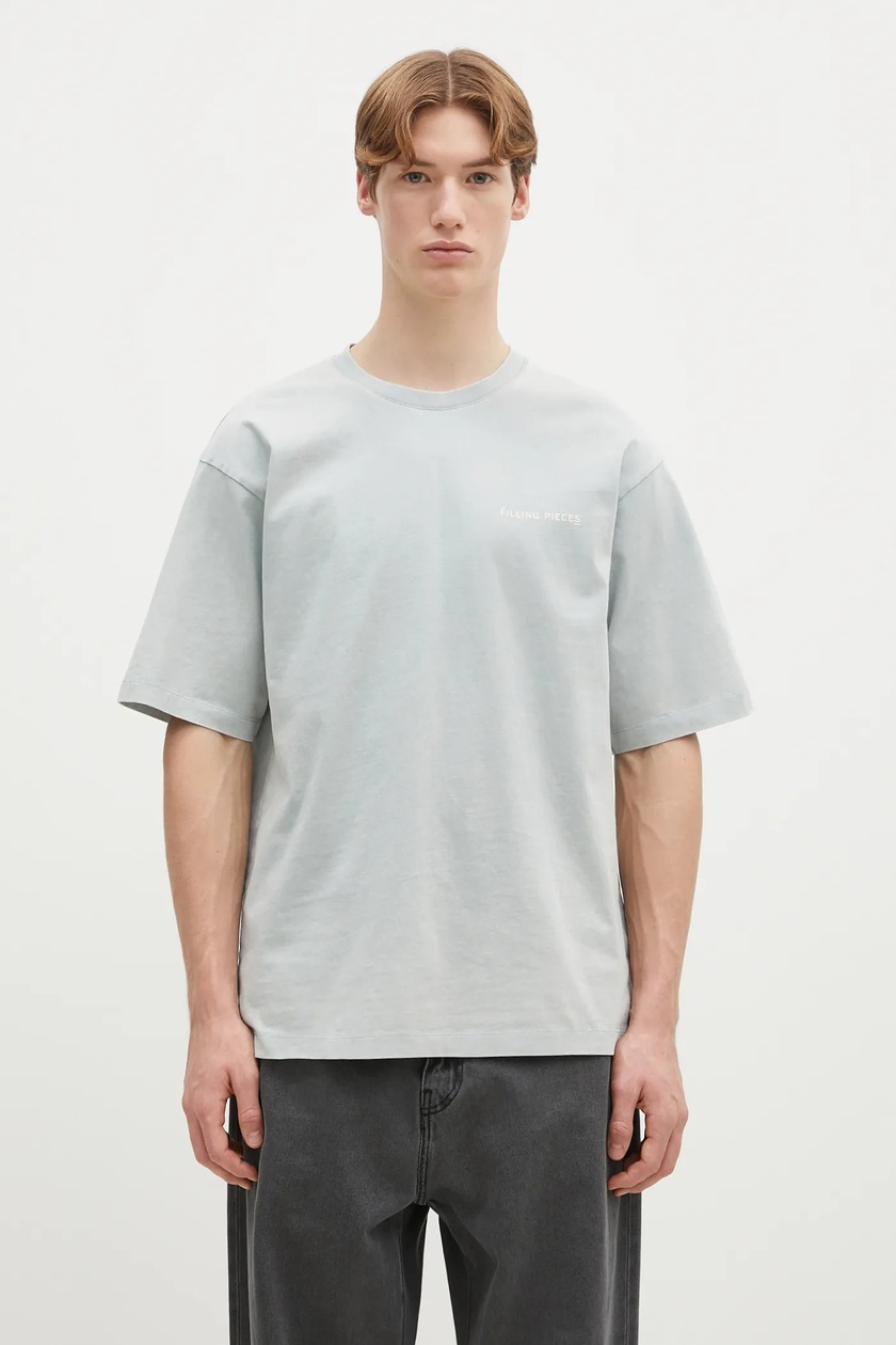 Y/Project cotton t-shirt ROCK BAND PRINT PINCHED LOGO T