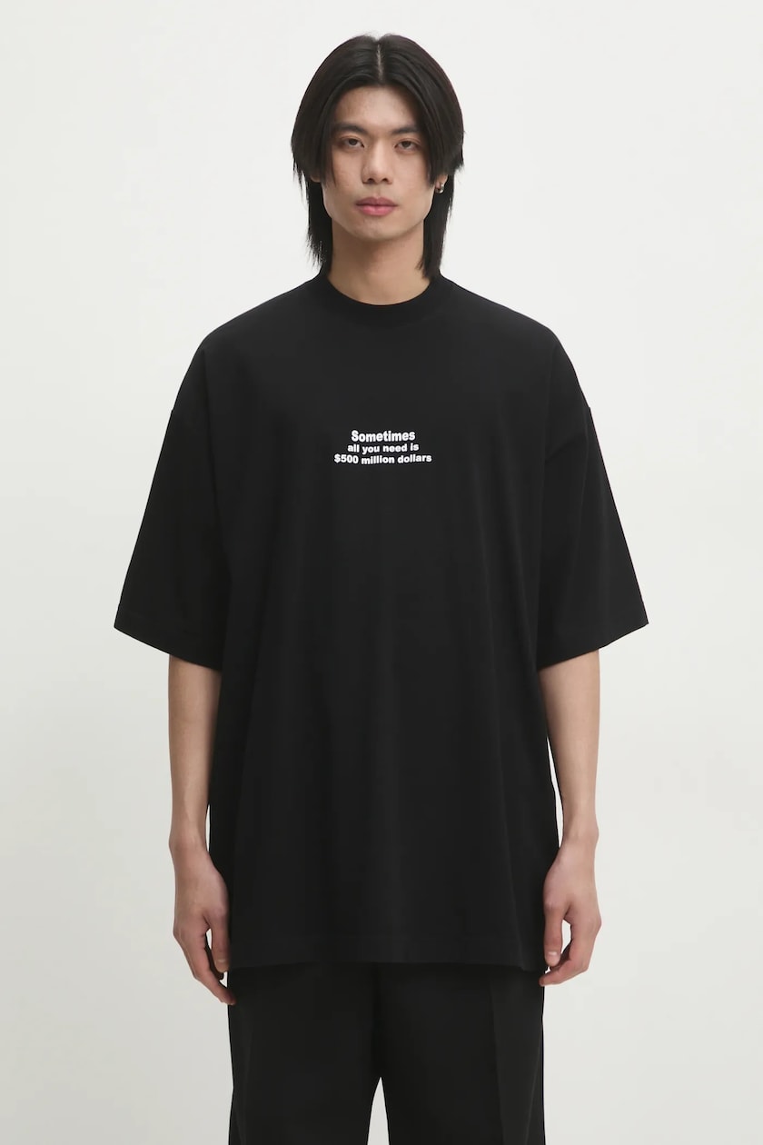 VETEMENTS cotton t-shirt Campaign Logo T-Shirt PRM EU VETEMENTS cotton t-shirt Campaign Logo T-Shirt PRM EU