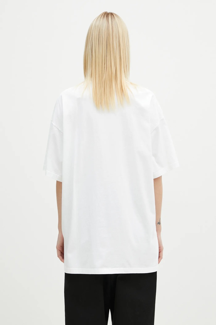 VETEMENTS cotton t-shirt No Posts Regular white color with a