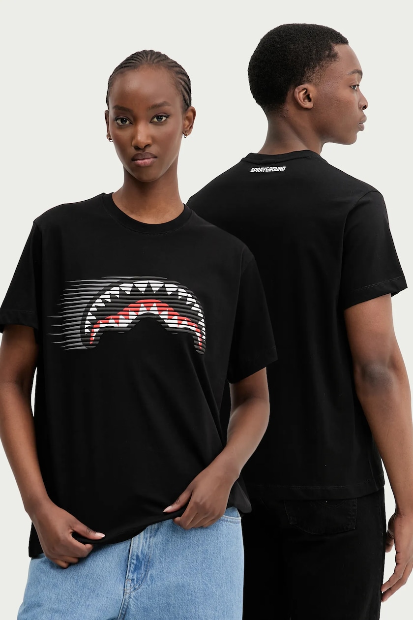 【SPRAYGROUND】ヴァンダルズド ボックスTシャツ Sprayground t-shirt in cotone | ANSWEAR.it