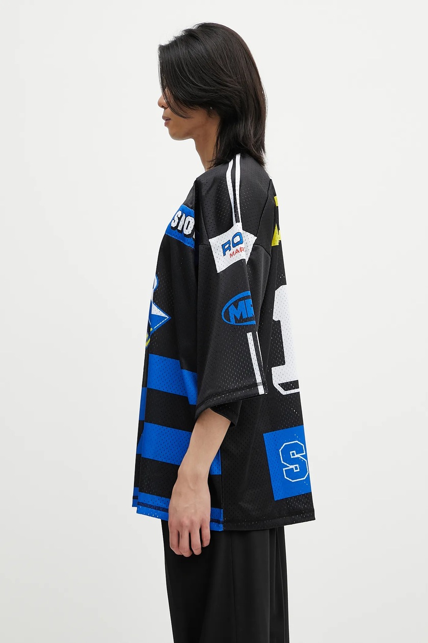 Martine Rose t-shirt Oversized Football black color