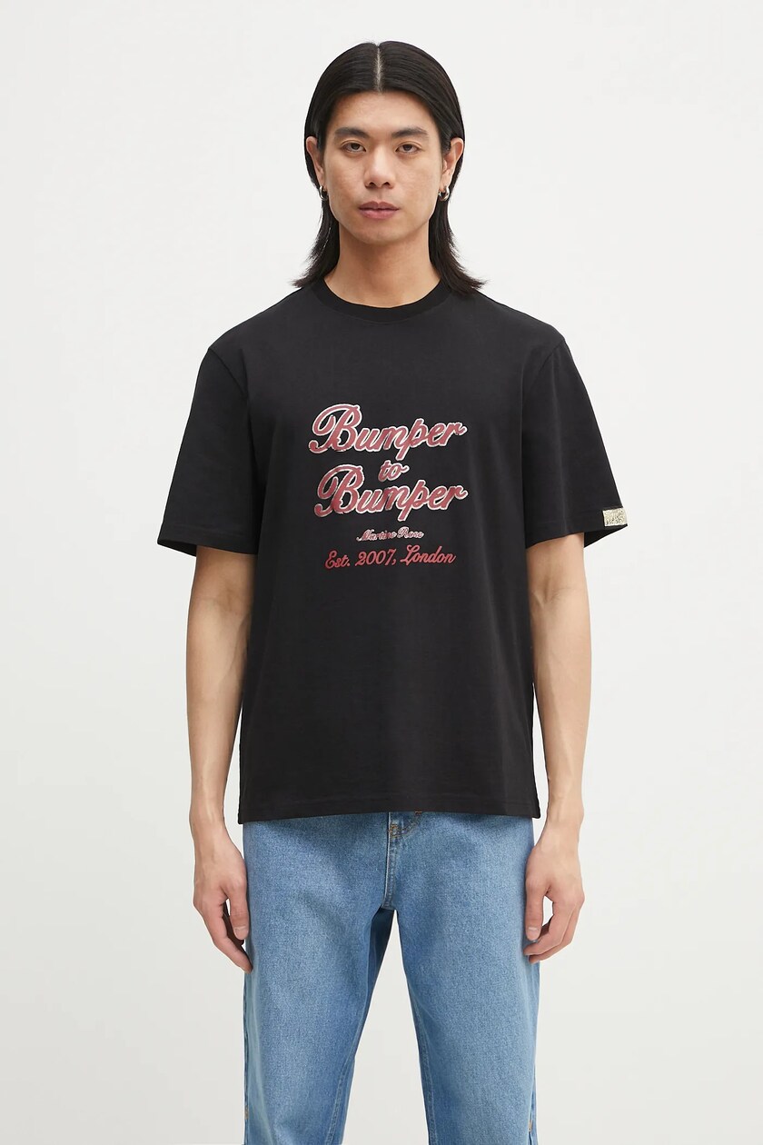 Martine Rose ロゴテープ Tシャツ | ブラック | FARFETCH JP
